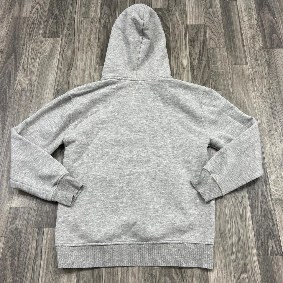 ZARA 1/4 Cremallera Pullover Gris Sudadera con Capucha Sudadera con Capucha Juvenil Talla 11-12 Años Antiguo Foto 3 de 4