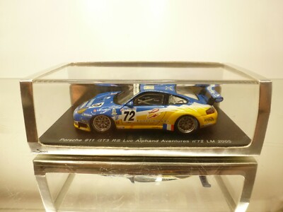 SPARK S0909 PORSCHE 911 GT3 RS LUC ALPHARD 72 LM 2005 - 1:43 - VERY GOOD IN BOX 