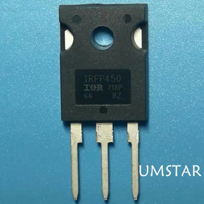 2PCS IRFP450 MOSFET N-CH 500V 14A TO-247 NEW
