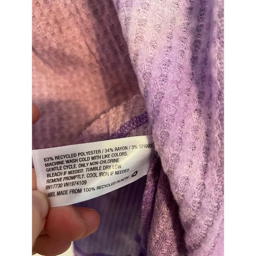 wild fable tie dye waffle print shirt NEW M - Picture 5 of 5