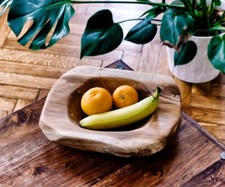 Ciotola in legno per la decorazione della casa Acquisti Online