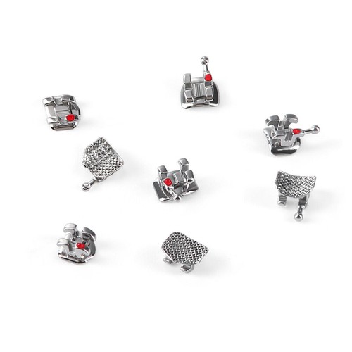 Dental Brackets Orthodontic Braces Mini Monoblock Mesh Base Roth/MBT 0.022/0.018 - Picture 17 of 28