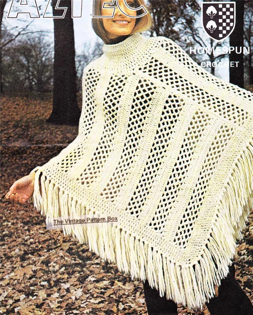 Aran poncho pattern 2025
