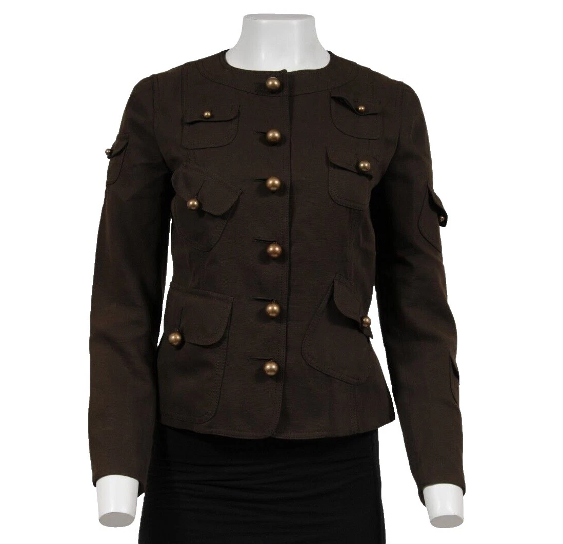 Chaqueta militar Moschino abrigos, chaquetas y chalecos para Mujeres