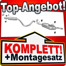 Auspuff für SAAB 900 II 9-3 I 2.0 T Turbo Auspuffanlage