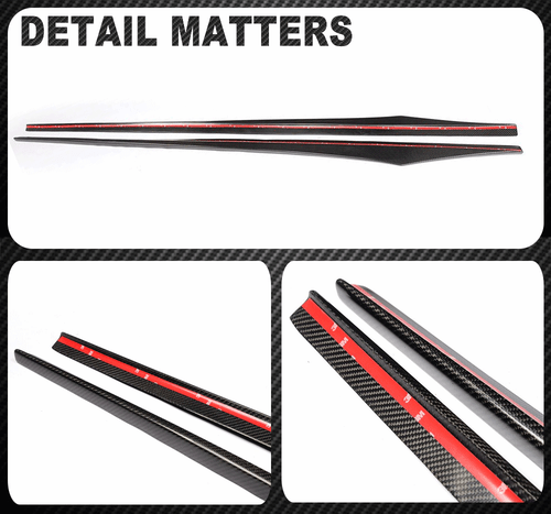Carbon Seitenschweller Sideskirt Spoiler Ansatz Für BMW 6 Gran Coupe F06 M-Paket - Bild 11 von 11