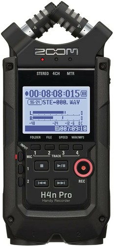 ZOOM Zoom Handy Recorder All Black Edition H4nPro / BLACK From japan NEW