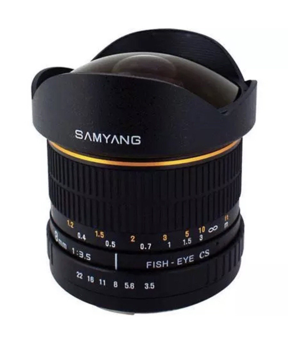 Samyang 8mm F3.5 FISH-EYE CS(AE) Nikon Mount | eBay