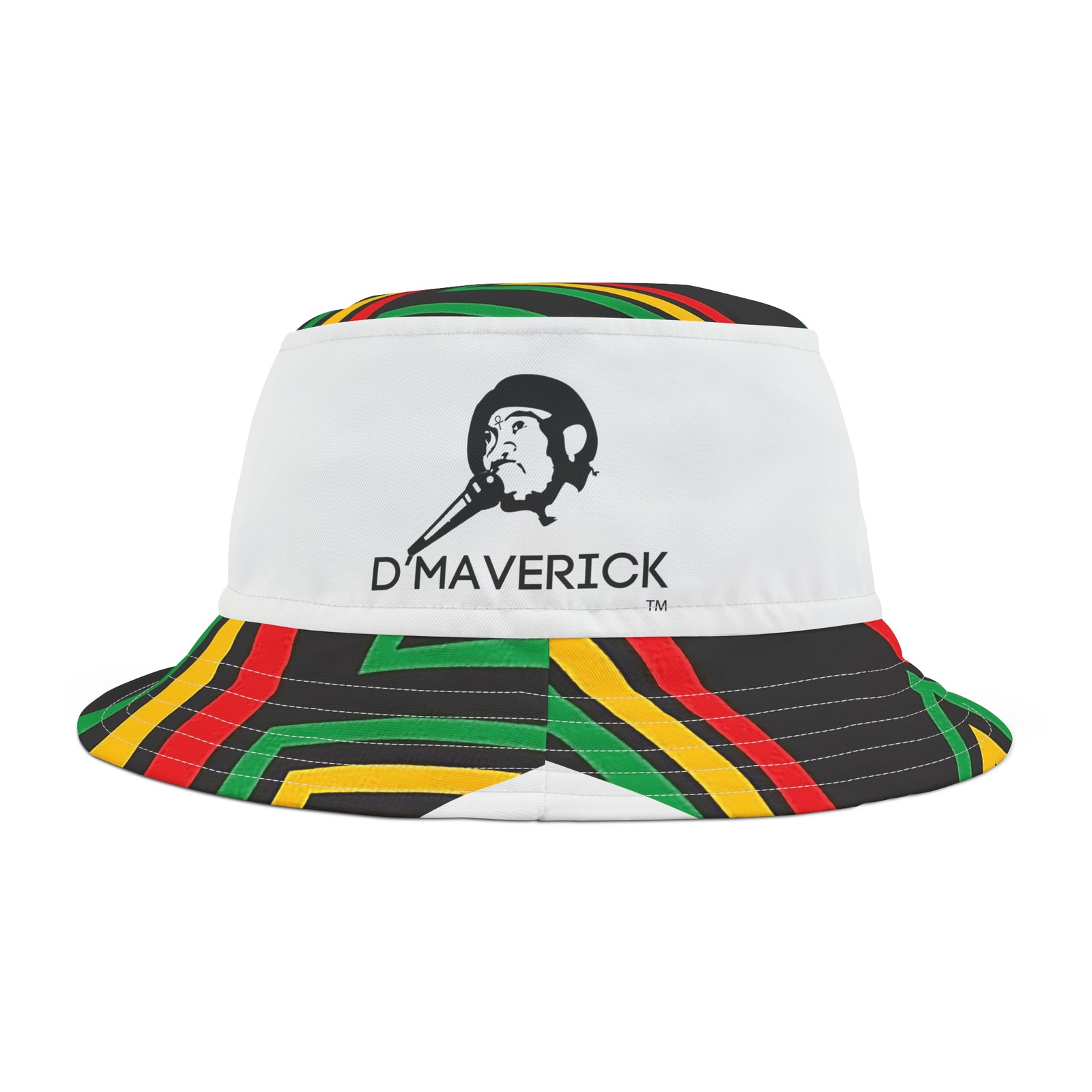 AOP Patterned Bucket Hat for Stylish Sun Protection-image