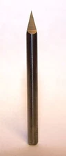 45 DEGREE 1/8" CARBIDE ENGRAVING SPADE TOOL - SPD1250-045