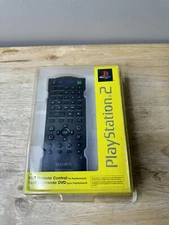 NEW Sony Playstation 2 PS2 DVD Remote Control Open Box And Plastic Damaged