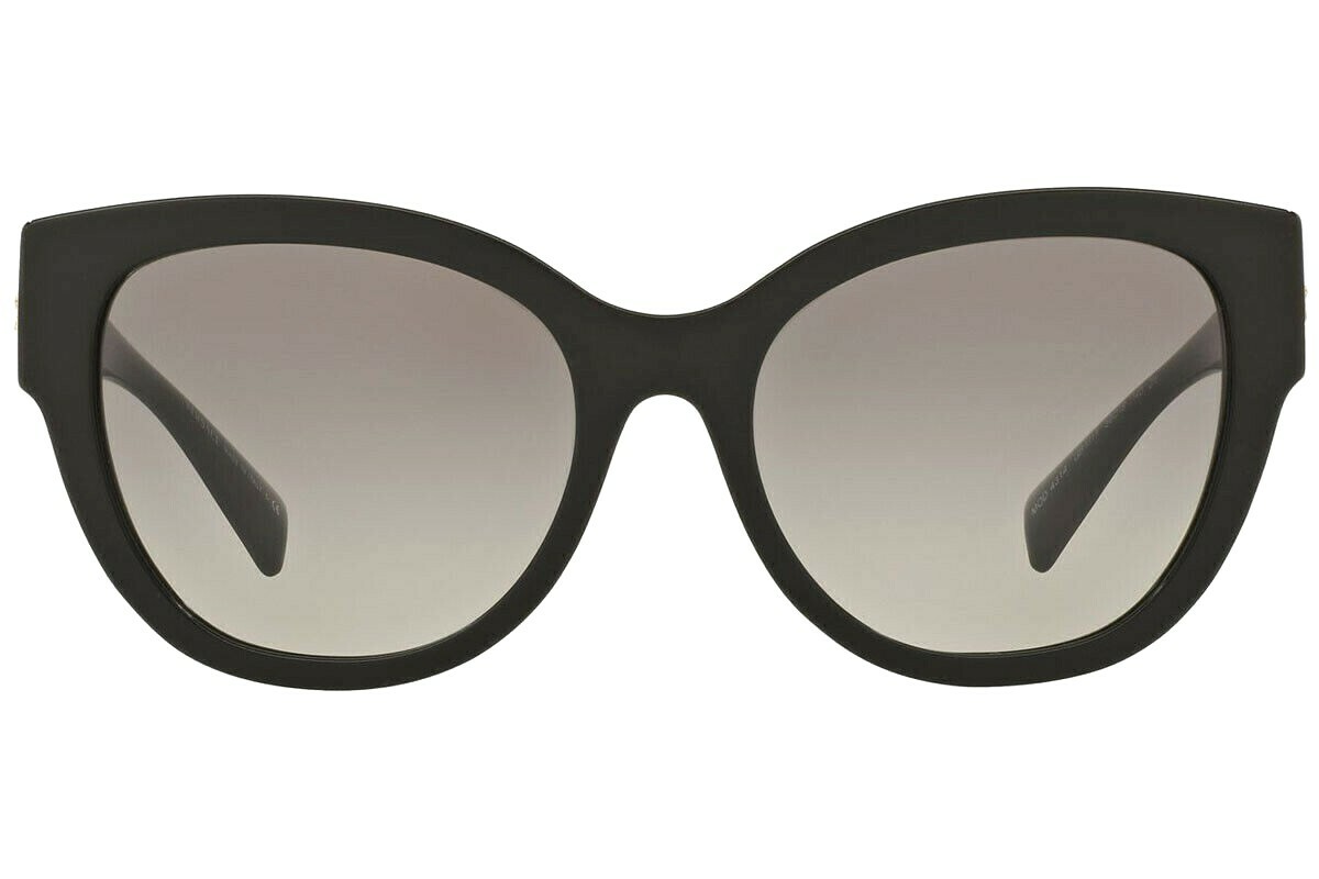 RARE NEW Genuine VERSACE Medusa Black Cat-Eye Grey Lens  display picture 3