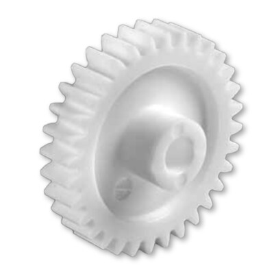 Stirnräder | Zahnräder aus Polyacetal (POM) in Modul M0.5 | M0.7 | M1.0 | M1.25