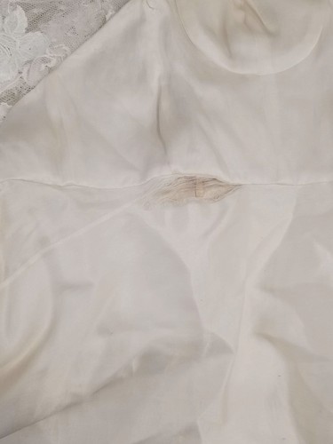 $7399 Naeem Khan Women Ivory Silk Floral Lace Augusta Wedding Gown Dress Size 8 - Picture 10 of 12