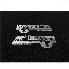 For KM Tank 300 Trx-4 1:10 1:8 RC Car Metal Sticker Discovery Sticker