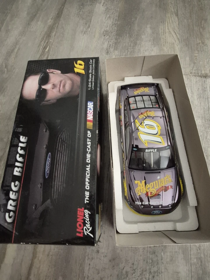 Greg Biffle Meguiars 2014 fundido a presión. Color cromo. 1 DE 72 ¡Hecho! Raro Foto 3 de 4