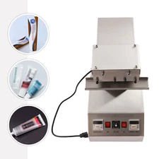 110V Adjustable Tube Sealing Machine Fits Composite Plastic Cosmetic Tube Sealer