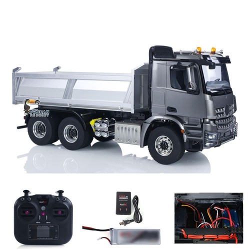 1/14 RC Hydraulic Dumper 2 Speed Radio Control Tipper NO Lock Differential Axle - Picture 2 of 12