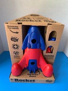 green toys rocket ship