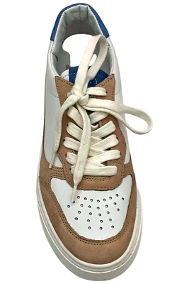 Miz Mooz Women's Leather Lace-Up Sneakers Torie Pink | eBay