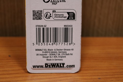 Dewalt DT6529 Multi Material Drill Bit 6.0mm OL:200mm WL:170mm Masonry Wood PVC - Picture 5 of 5