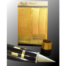 Metallic Details MD4816 1:48 SR-71 Blackbird Grides+jet nozzles Testors/Italeri