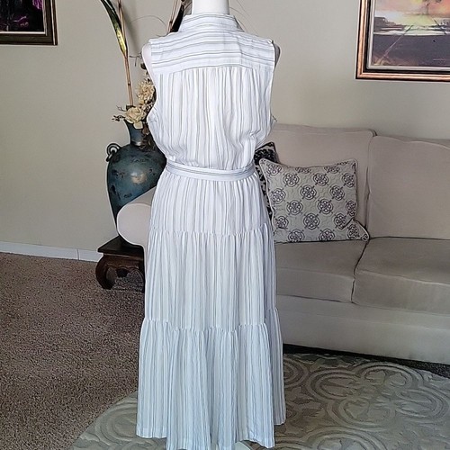 Ann Taylor Tiered Flare Dress Size 12 - Picture 5 of 11