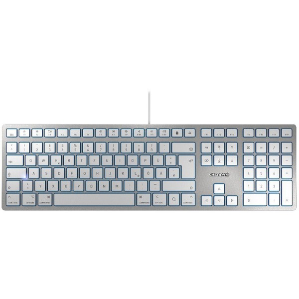 Cherry Kc 6000C For Mac, Tastatur, Silber-image