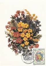 MAXIMAPHILIE - CARTE MAXIMUM - MONACO - CONCOURS INTERNATIONAL BOUQUETS - 1992