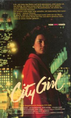 VHS ''CITY GIRL'' Laura Harrington, Joe Mastroianni, Martha Coolidge VPS