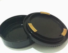 Front Body Cover Cap+Rear Lens Cover Cap for Pentax 67 PK67 Takumar 6x7 Camera