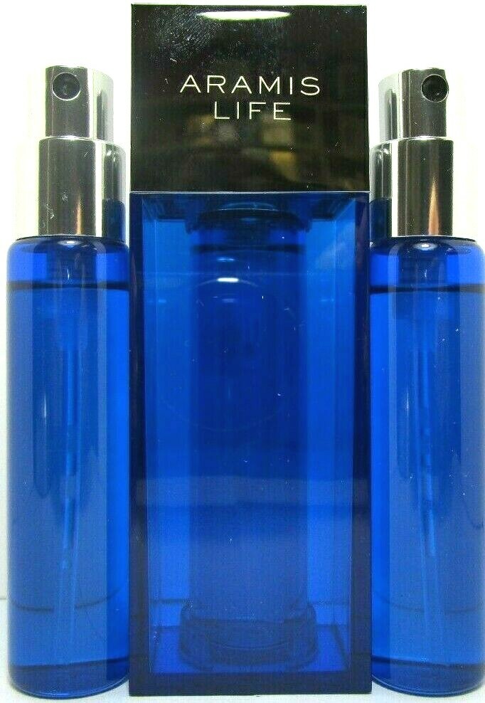 ARAMIS LIFE 3 PCS GIFT SET FOR MEN EDT SPRAY 0.5 Oz x 3 EACH WITH