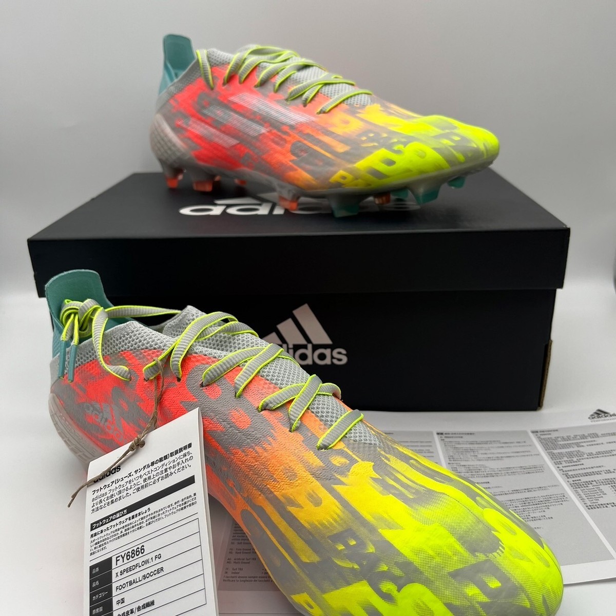 Adidas X Speedflow.1 FG FY6866 US 8-9.5 Football Soccer Adidas X Speedflow.1 FG FY6866 US 8-9.5 Football Soccer