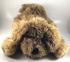 Vintage Peek A Boo Toys Puppy Dog Brown Stuffed Animal Toy Gift X Inch