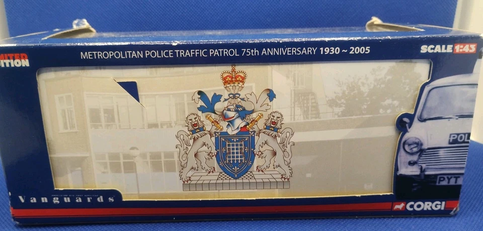 Corgi Metropolitan Police Traffic Patrol 75th Anniversary 2 Mini's Scale 1:43 - Imagem 3 de 4