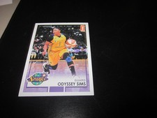 ODYSSEY SIMS 2017 RITTENHOUSE WNBA CARD # 50 -1/500 SP