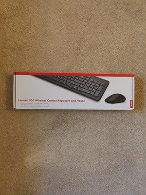 Lenovo 300 Wireless Combo Keyboard and Mouse - New/Sealed