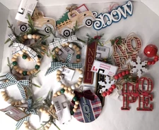 Christmas  Tree Ornament, Assorted (Lot of 15)