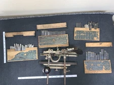 Stanley Rule & Level Co. No. 45 Combination  Plane  set   Sweet heart 40 cutters