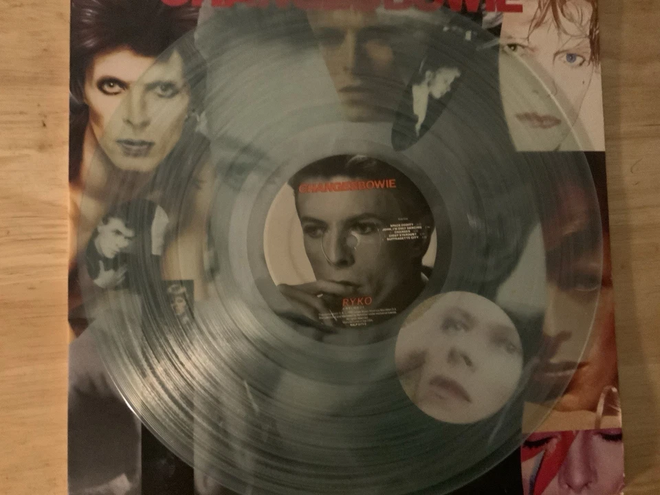 David Bowie CHANGES Double LP ChangesBowie 1990 Ryko Jones Music RALP 0171-2 USA - Image 4 of 4