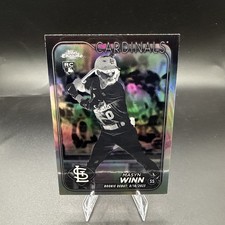 2024 Topps Chrome Update Maysn Winn Rookie Debut Negative Refractor SP #USC23