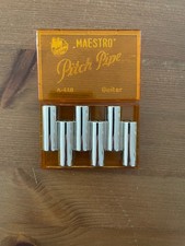 VINTAGE METALOWA PITCH PIPE GITARY HERIBA MAESTRO A-440 WYPRODUKOWANA W ZACHODNICH NIEMCACH