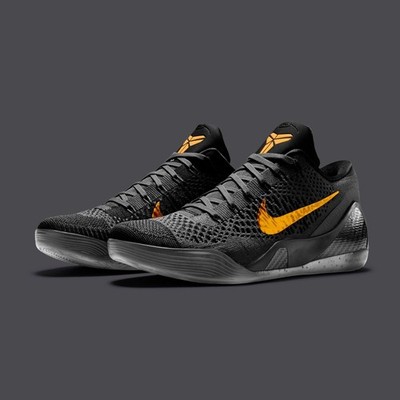 Kobe 9 Elite Low  Black/Gold  2025 Men's Size US 7-12
