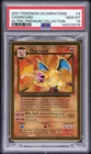 PSA 10 Charizard (Celebrations Metal Card) 004/102 💎