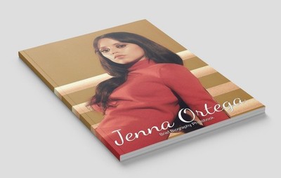 Jenna Ortega Brief Biography Photo Book in 2 versions soft/hardback