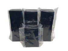 (90 Pcs) CORNING Costar 96-Well Microplates Culture Plates Flat Bottom Black
