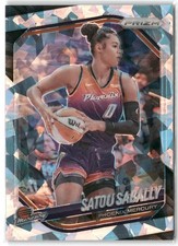 2025 Panini Prizm WNBA #4 Satou Sabally Ice Prizms