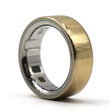 Oura Ring 4 - Titanium - Size 9 - Gold - JZ90-54216-09 - SCRATCHED