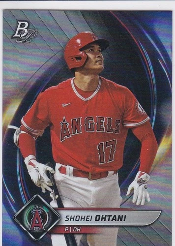 SHOHEI OHTANI 2022 Bowman Platinum #10 Baseball Card LOS ANGELES ANGELS DODGERS!