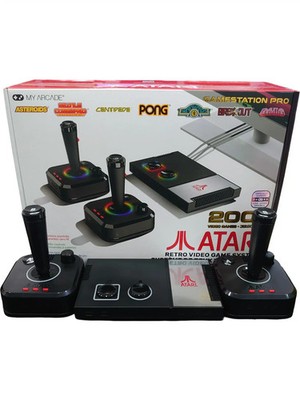 Atari Est Konsole. 1972 My Arcade Black Second Hand